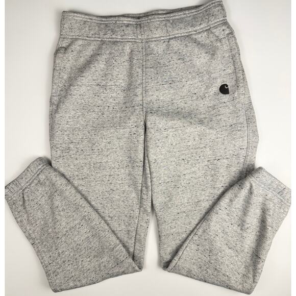 Carhartt Pants - Carhartt Relaxed Fit Jogger Sweatpants Womens XS Gray Speckled Fleece